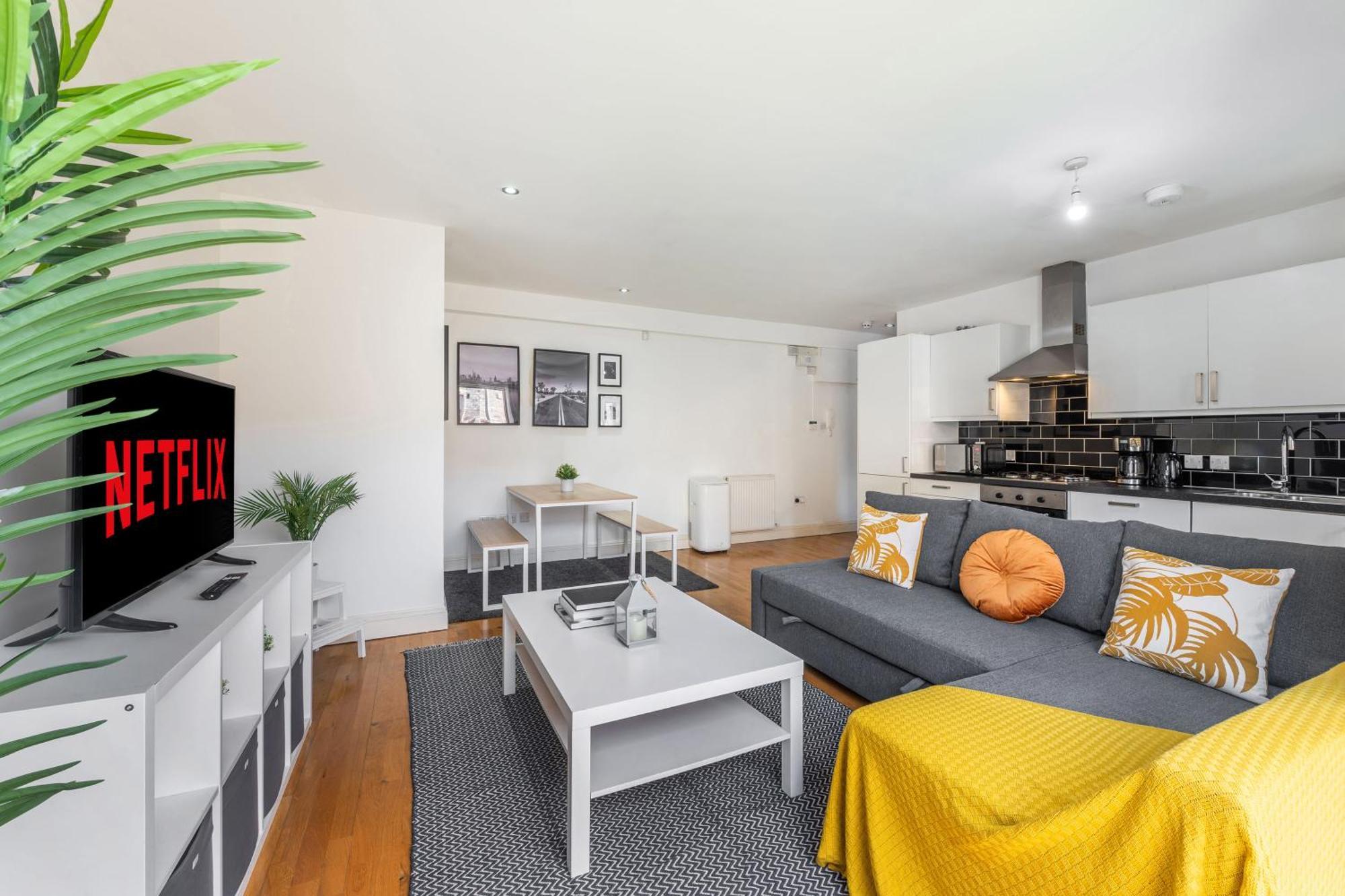 London Waterloo Apartment With Large Private Terrace - View Of The London Eye - 1 Bedroom 1 Bath Eksteriør billede